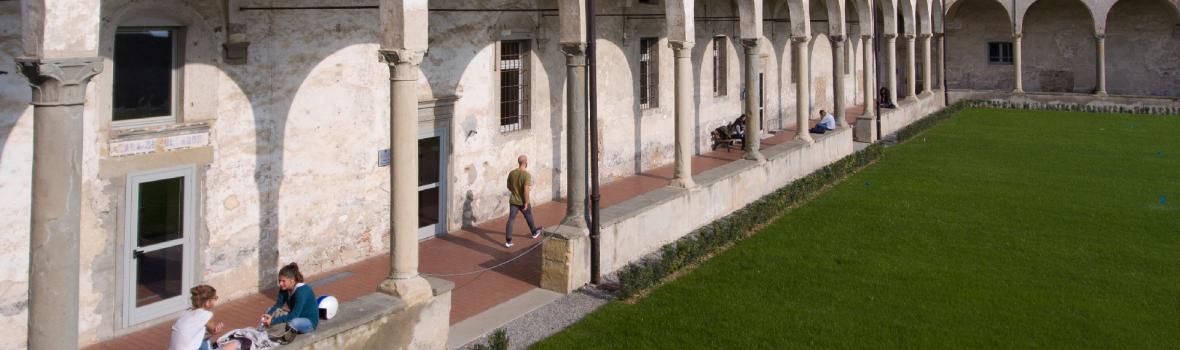 Veduta aerea della sede universitaria di S. Agostino
